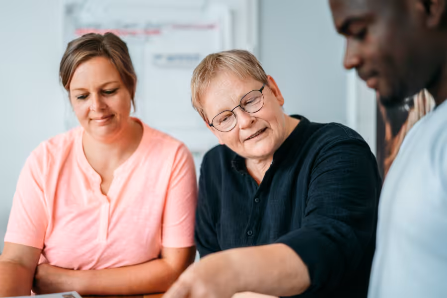 Claudia Eckardt im Coaching-Prozess